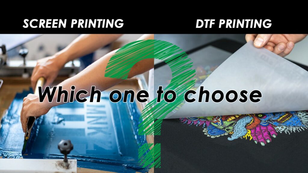 DTF Printing vs Screen Printing