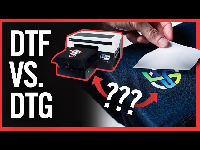 DTF and DTG Printing